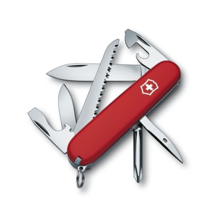 Scyzoryk Szwajcarski Victorinox Hiker 1.4613 czerwony 91mm